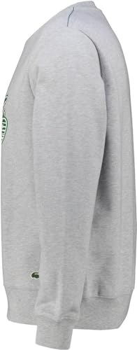 Lacoste Herren Sh5087 Sweatshirts, Silber-China, S von Lacoste