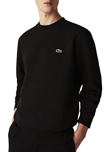 Lacoste Herren Sh9608 Sweatshirt, Schwarz, M von Lacoste