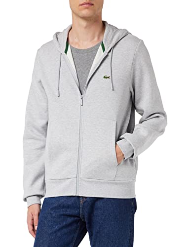 Lacoste Herren Sh9626 Sweatshirts, Chinesisches Silber, 5X-Large von Lacoste