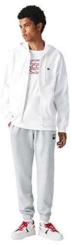 Lacoste Herren Sh9626 Sweatshirts, weiß, 5X-Large von Lacoste