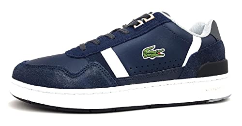 Lacoste Unisex T-Clip 222 4 SMA Sneaker, Marineblau/Weiss (092), 44 EU von Lacoste