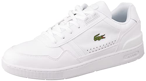 Lacoste Herren T-Clip Sneakers, Wht, 40 EU von Lacoste
