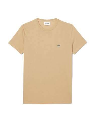 Lacoste-Herren T-SHIRT-TH6709-00, Beige, L von Lacoste