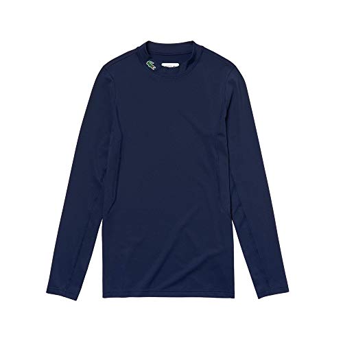 Lacoste Herren TH2112 Rollkragen-Oberteil, Männer Shirt,Langarm,hochgeschlossen,Regular Fit,Blau,5 von Lacoste