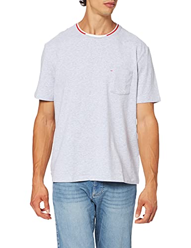 Lacoste Herren TH3449 T-Shirt, Argent Chine, L von Lacoste