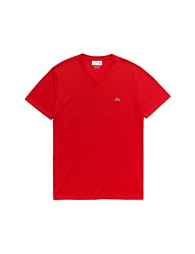 Lacoste Herren TH6710 T-Shirt, Rouge, M von Lacoste