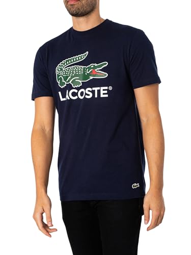 Lacoste Herren Th1285 Langarmshirt Sport, Marine, S von Lacoste