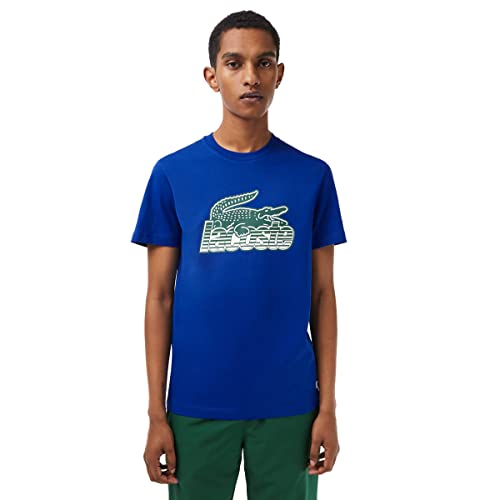 Lacoste Herren Th5070 Turtle Neck T-Shirt, Cobalt, M von Lacoste