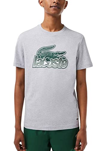 Lacoste Herren Th5070 T-Shirt & Turtle Neck T-Shirt, Silber-China, XXXXXXL von Lacoste