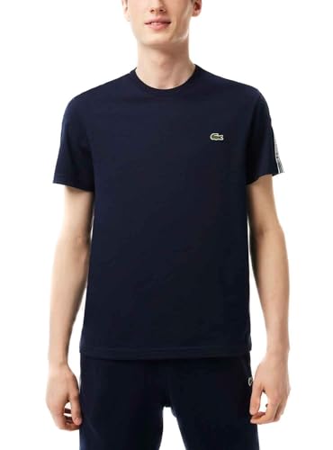 Lacoste Herren Th5071 Turtle Neck T-Shirt, Marineblau, XS von Lacoste