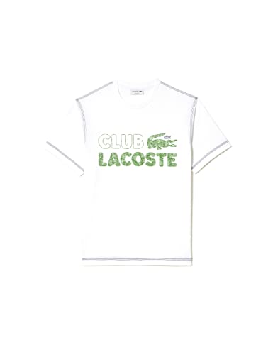 Lacoste Herren Th5440 Turtle Neck T-Shirt, weiß, L von Lacoste