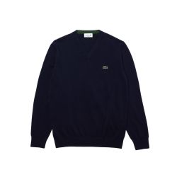 Lacoste Herren V-ausschnitt Sweatshirt Aus Baumwolle von Lacoste