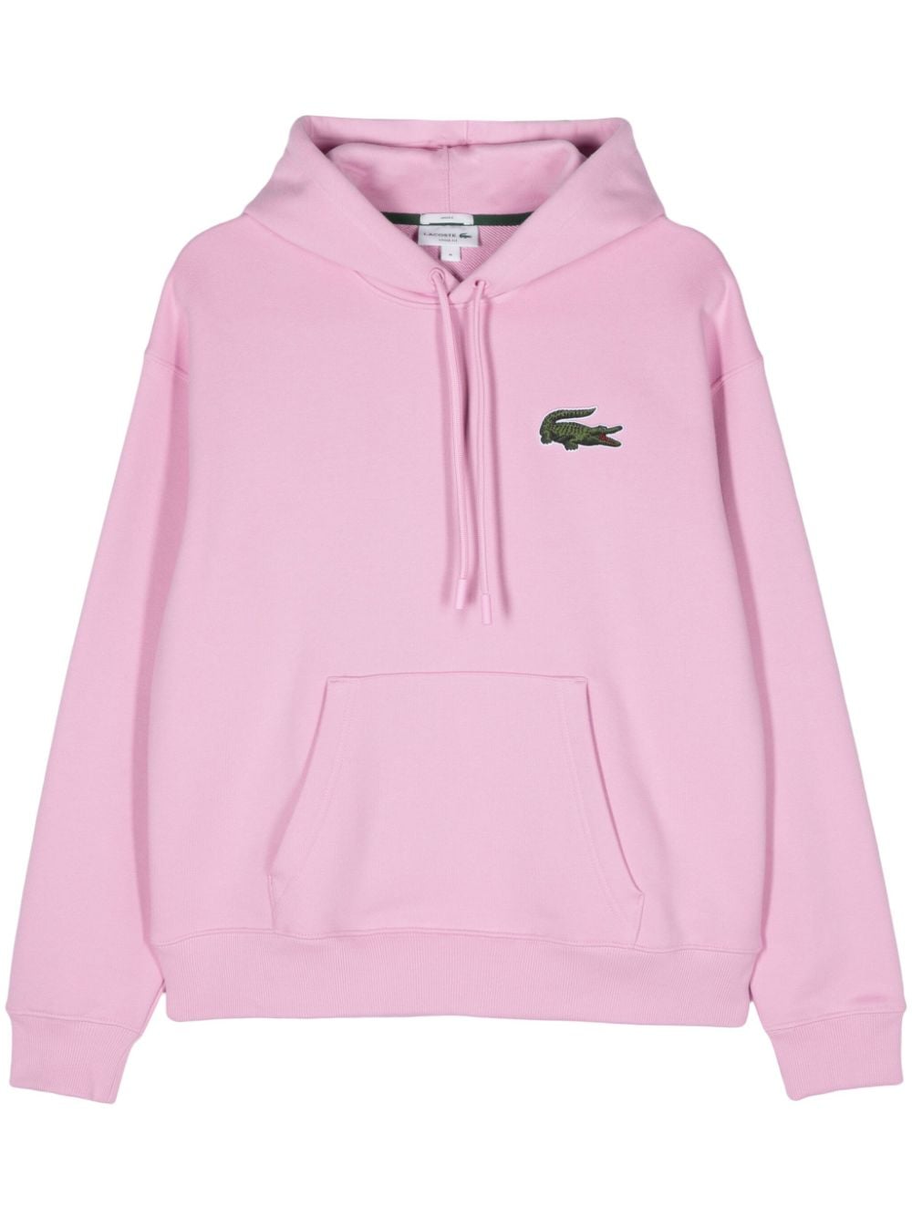 Lacoste Hoodie mit Logo-Patch - Rosa von Lacoste