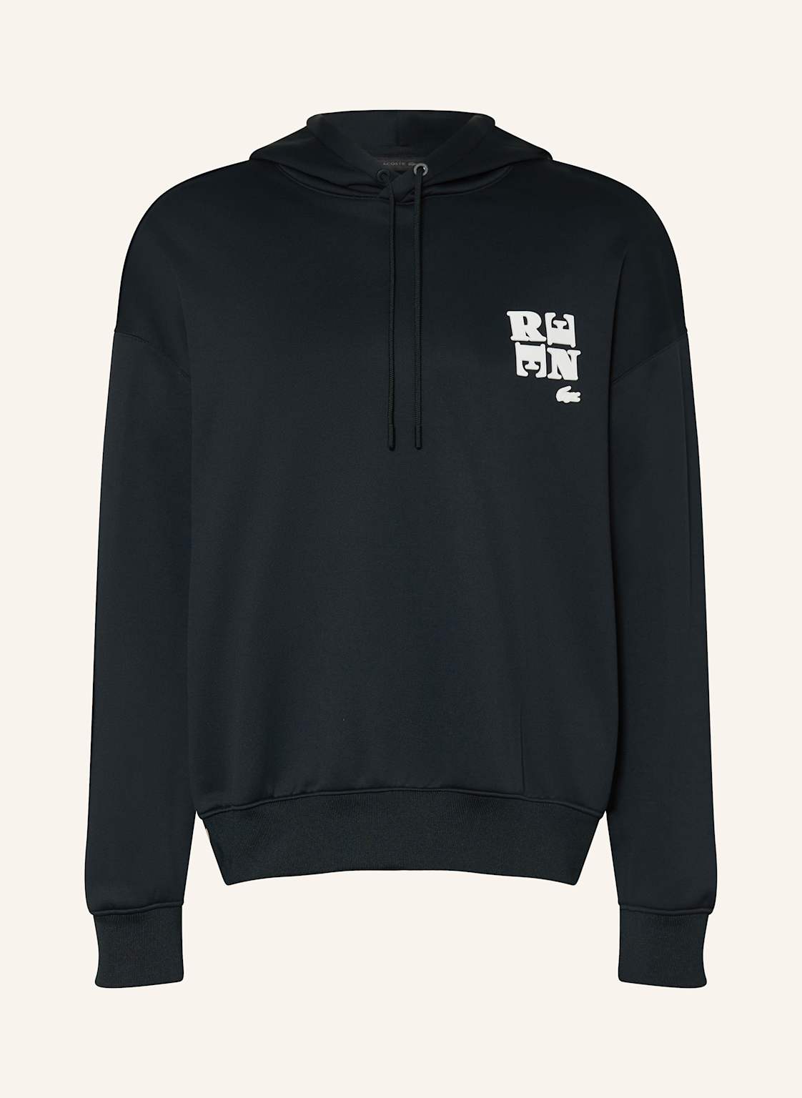 Lacoste Hoodie schwarz von Lacoste