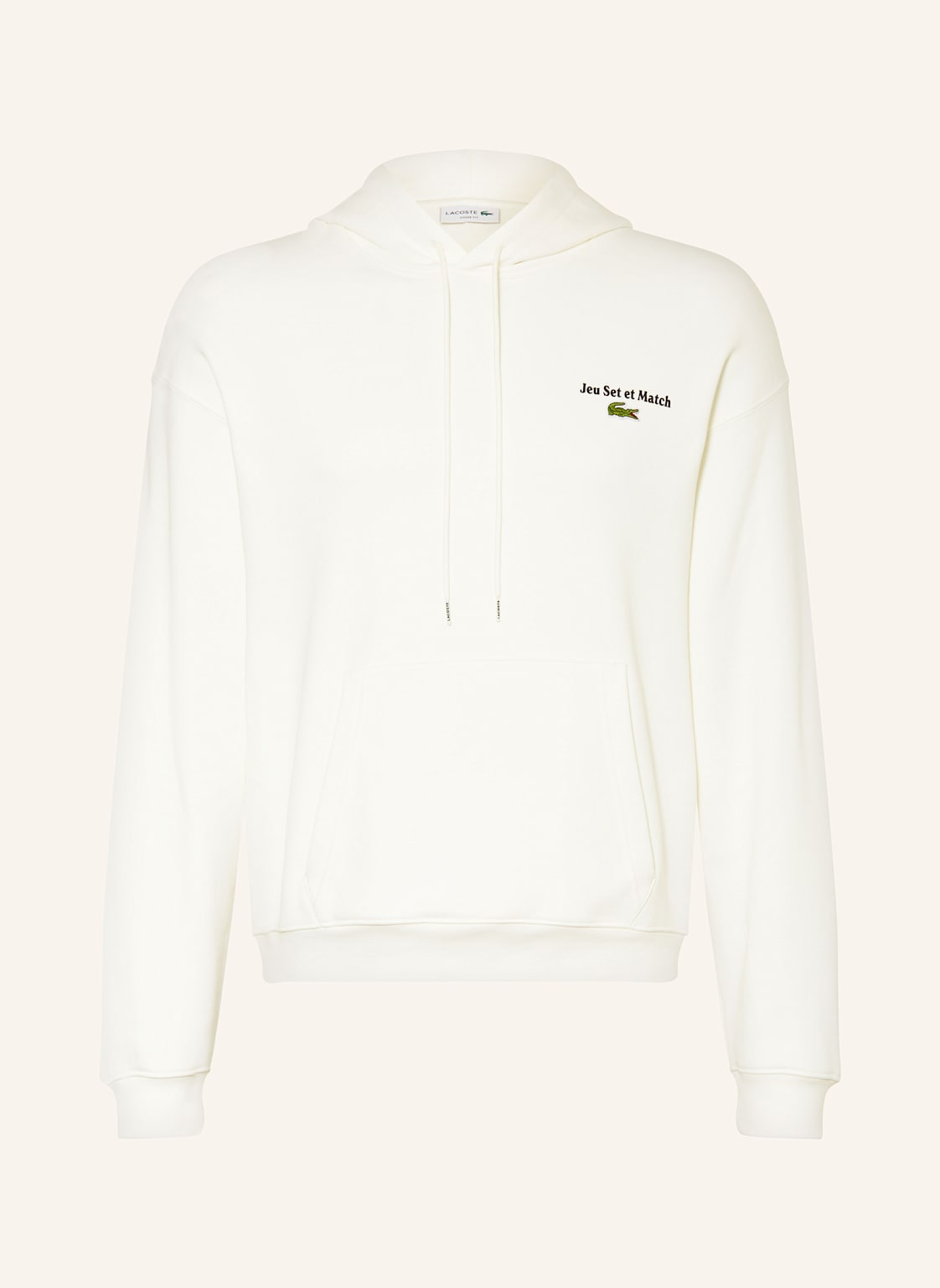 Lacoste Hoodie weiss von Lacoste