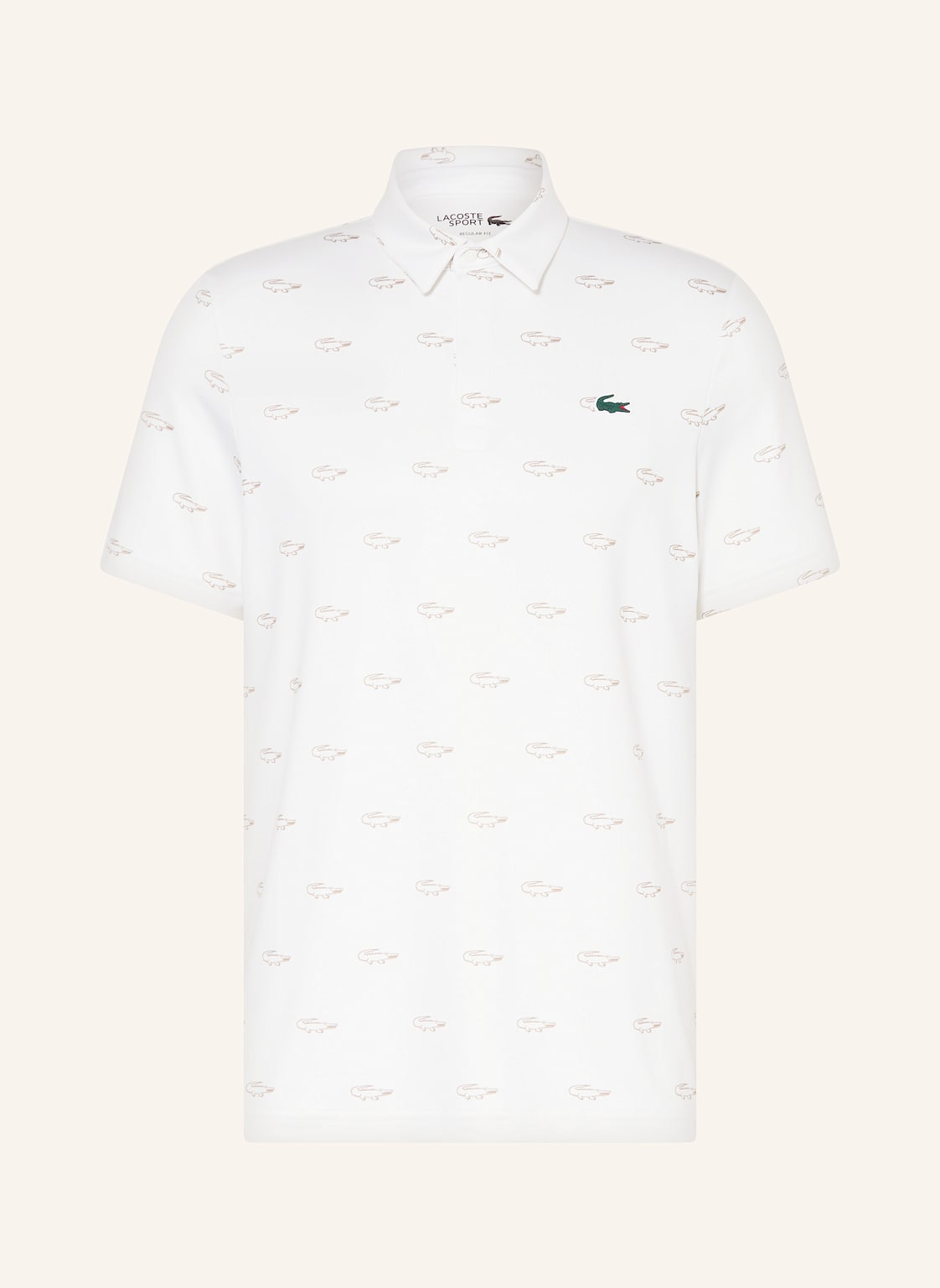 Lacoste Jersey-Poloshirt Regular Fit weiss Lacoste Jersey-Poloshirt Regular Fit weiss von Lacoste