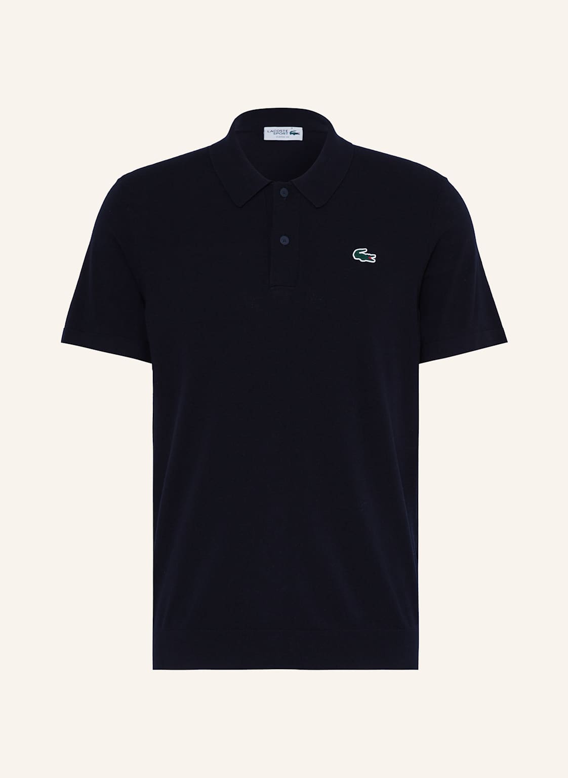 Lacoste Jersey-Poloshirt Sweater Classic Fit blau Lacoste Jersey-Poloshirt Sweater Classic Fit blau von Lacoste