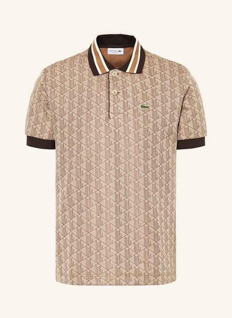 Lacoste Jersey-Poloshirt beige von Lacoste