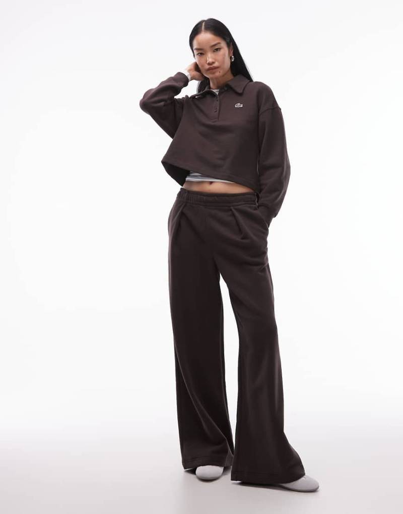 Lacoste - Jogginghose in Braun, Kombiteil-Brown von Lacoste