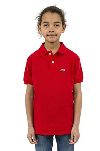 Lacoste Jungen Pj2909 Poloshirt, Rot (Rouge), 16 Jahre (Herstellergröße: 16A) von Lacoste