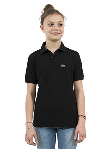 Lacoste Jungen Pj2909 Poloshirt, Schwarz (Noir), 12 Jahre (Herstellergröße: 12A) von Lacoste