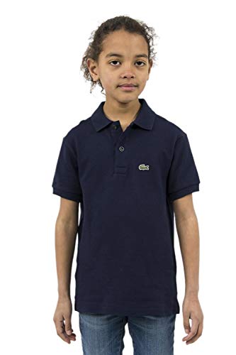 Lacoste Jungen Pj2909 Poloshirt, Blau (Marine), 8 Jahre (Herstellergröße: 8A) von Lacoste