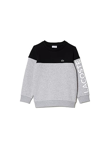 Lacoste Jungen SWEATSHIRT-SJ5288-00, Schwarz/Heidekraut Grau, 16 ans von Lacoste