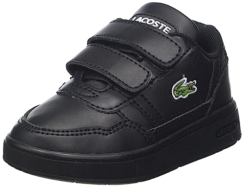 Lacoste Jungen Unisex Kinder T-Clip 222 1 Sui Sneaker, Blk, 19 EU von Lacoste