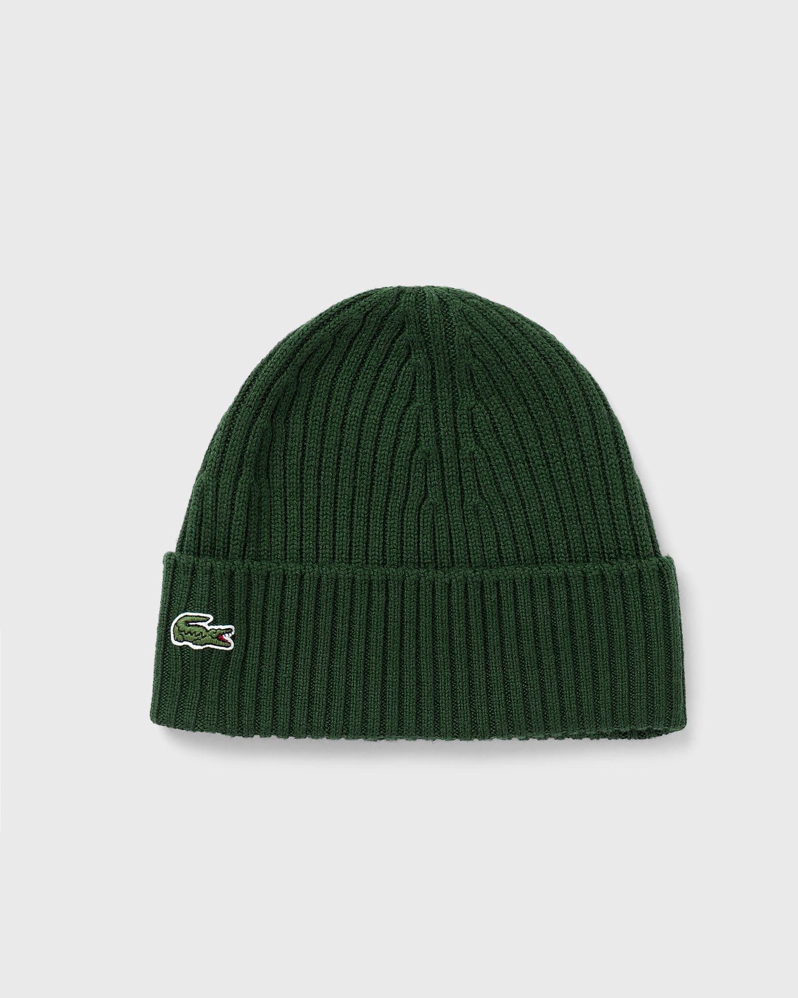 Lacoste KNITTED CAP men Beanies green in Größe:ONE SIZE von Lacoste