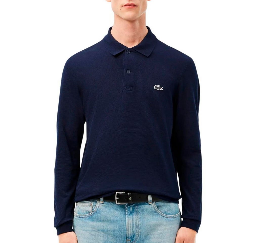 Lacoste Kapuzenpullover Herren Regular Fit Longsleeve Poloshirt von Lacoste