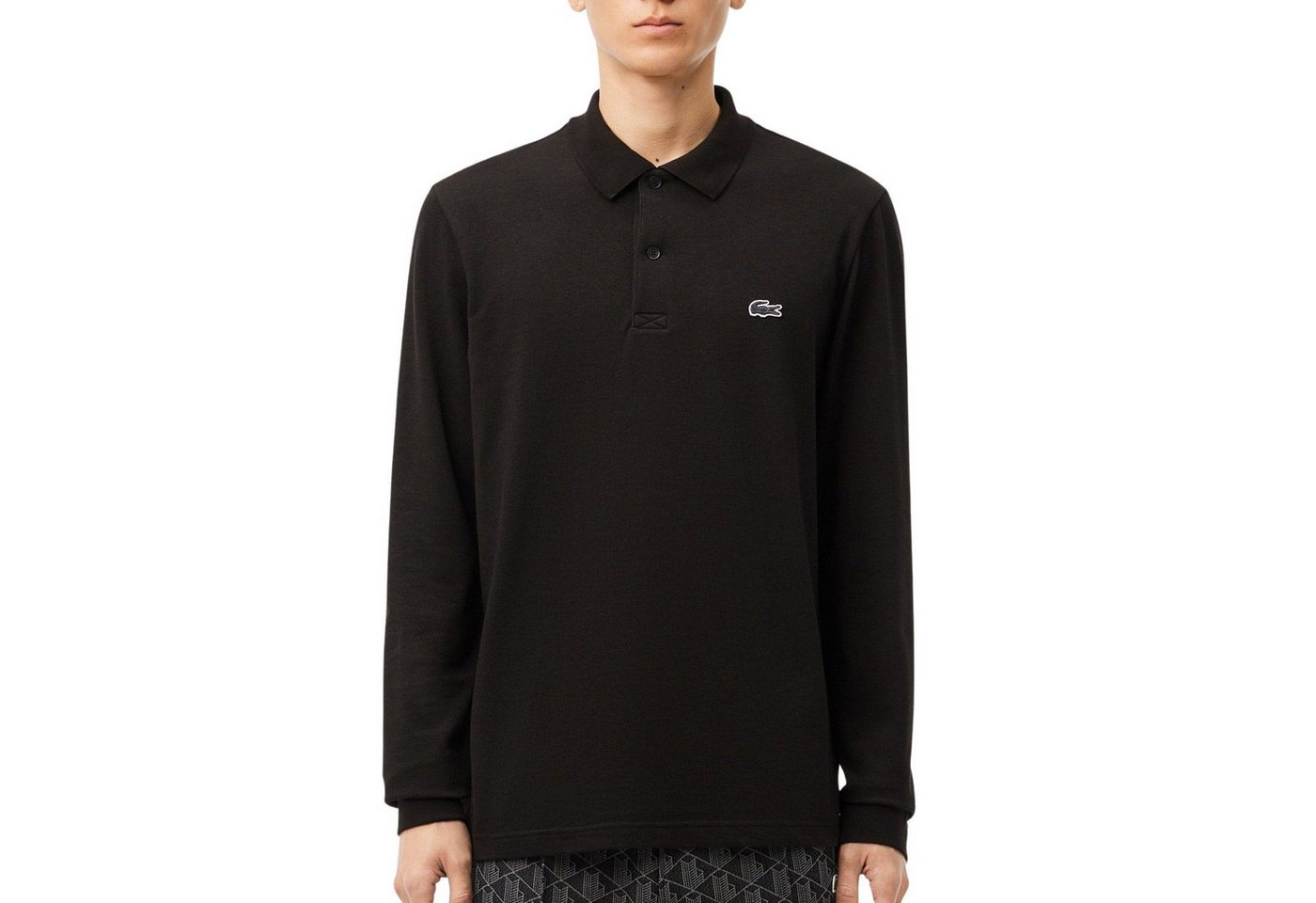 Lacoste Kapuzenpullover Herren Regular Fit Longsleeve Poloshirt von Lacoste
