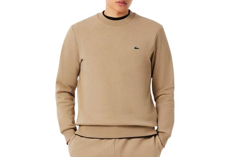 Lacoste Kapuzenpullover Herren Sport Bio Cotton Fleece Crew Pullover von Lacoste