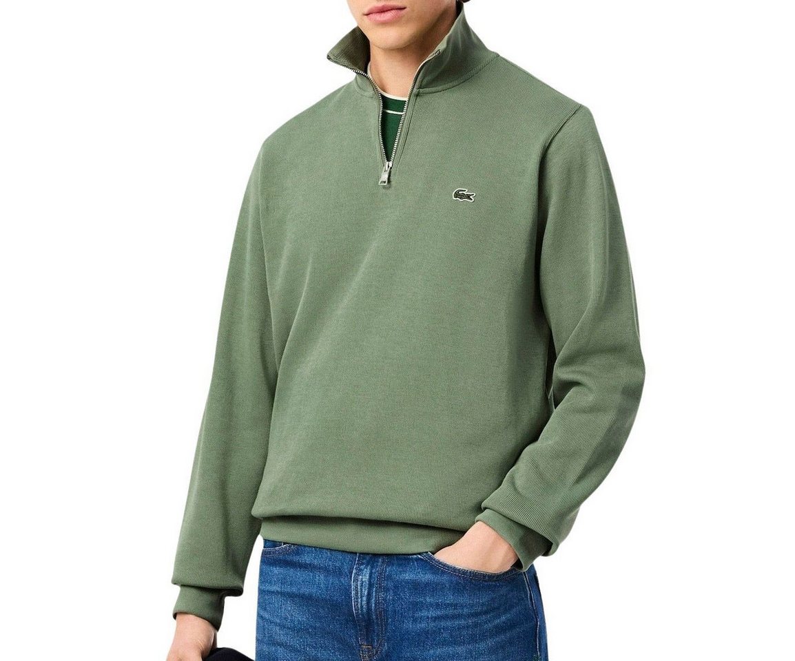 Lacoste Kapuzenpullover Herren Zip Stand-Up Collar Pullover von Lacoste