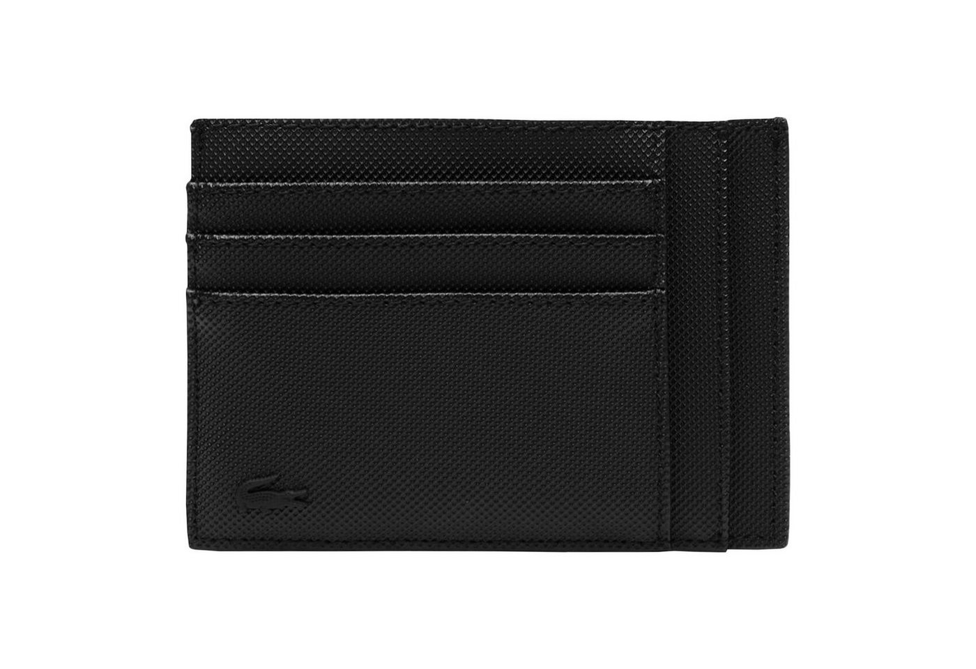 Lacoste Kartenetui L CC Holder, mit kleinem Ton-in-Ton-Krokodillogo von Lacoste