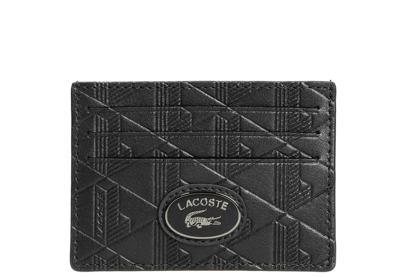 Lacoste Kartenetui Nomogramme - Kredtikartenetui 6cc 10.5 cm RFID (black) von Lacoste