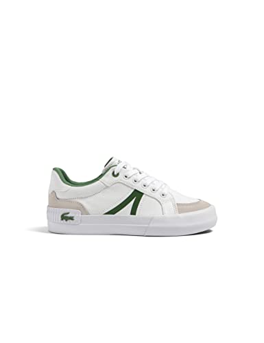 Lacoste-Kids Vulcanized SNKR-45CUC0006, White/Green, 29 EU von Lacoste