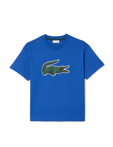 Lacoste-Kinder T-SHIRT-TJ1207-00, Blau, 8 ans von Lacoste