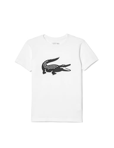 Lacoste-Kinder T-SHIRT-TJ2910-00, Weiß, 6 ans von Lacoste