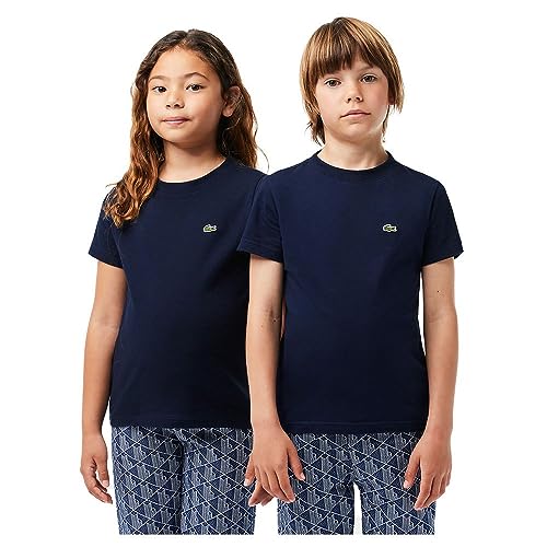 Lacoste - Kinder T-Shirt, Navy Blau, 14 ans von Lacoste