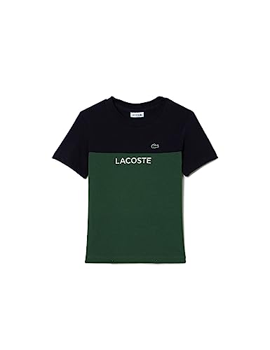 Lacoste - Kinder T-Shirt, Navy Blau/Dunkelgrün, 10 ans von Lacoste