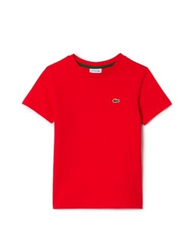 Lacoste - Kinder T-Shirt, Rot, 10 ans von Lacoste