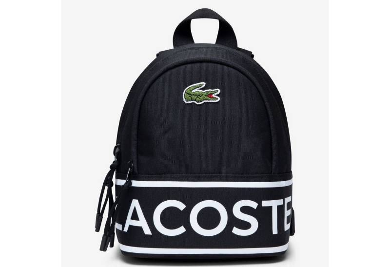 Lacoste Kinderrucksack Lacoste Kids kleiner Rucksack rschwarz mit flauschigem Krokodil-Logo Lacoste Kinderrucksack Lacoste Kids kleiner Rucksack rschwarz mit flauschigem Krokodil-Logo von Lacoste