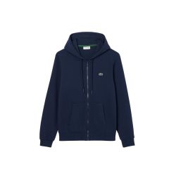 Lacoste Klassische Zip-fleece-hoodie In Blau von Lacoste