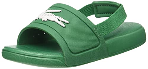 Lacoste L.30 Slide 0921 1 Schlappen, Grn/Wht, 32 EU von Lacoste