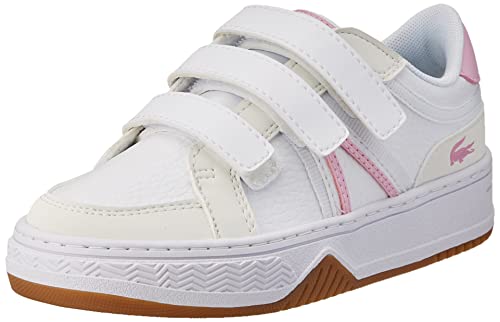 Lacoste L001 222 1 Suc Sneaker, Weiss/ROSA (B53), 31 EU von Lacoste