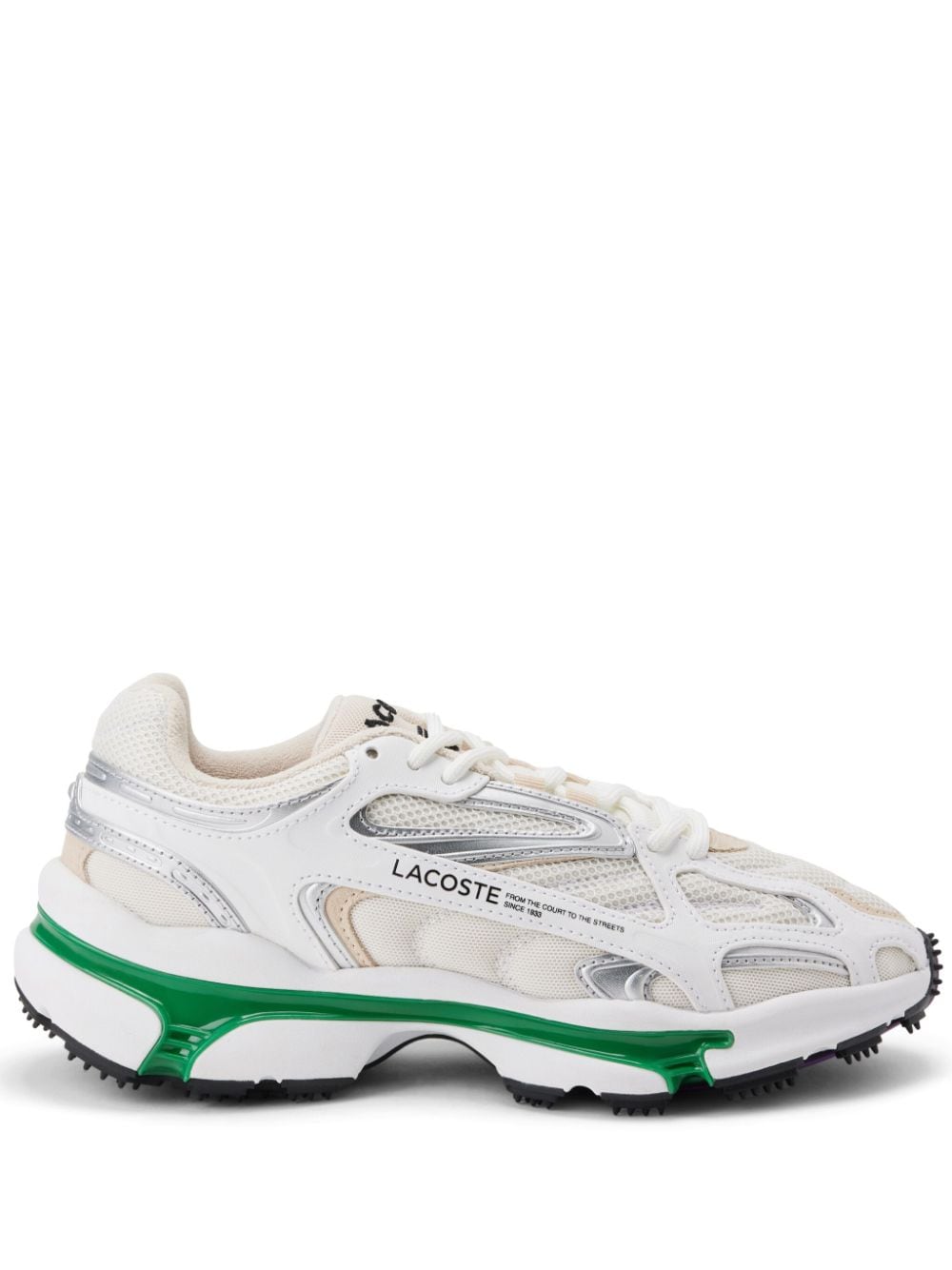 Lacoste L003 2K24 Netz-Sneakers - Nude von Lacoste