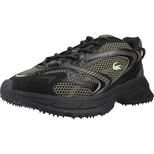 Lacoste L003 Neo Shot 225 6 Sma Herren-Sneaker, Khaki/Schwarz, 45 EU von Lacoste