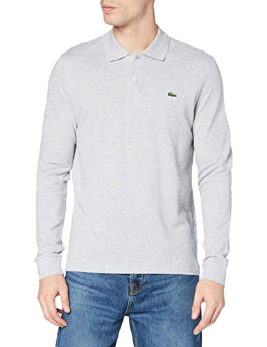 Lacoste L1312-00 Herren Poloshirt, Hellgrau, XL von Lacoste