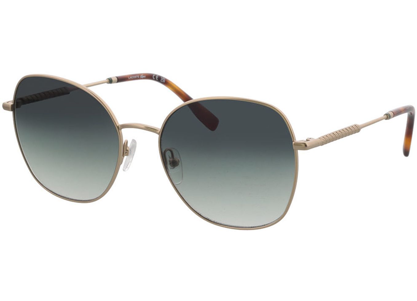 Lacoste L257S 710 56-18 Sonnenbrille mit Sehstärke erhältlich, Damen, Vollrand, Rund von Lacoste