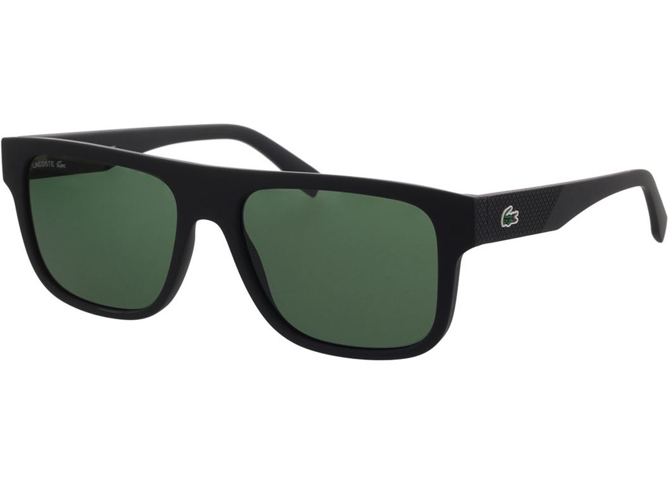 Lacoste L6001S 002 56-17 Sonnenbrille mit Sehstärke erhältlich, Herren, Vollrand, Rechteckig von Lacoste